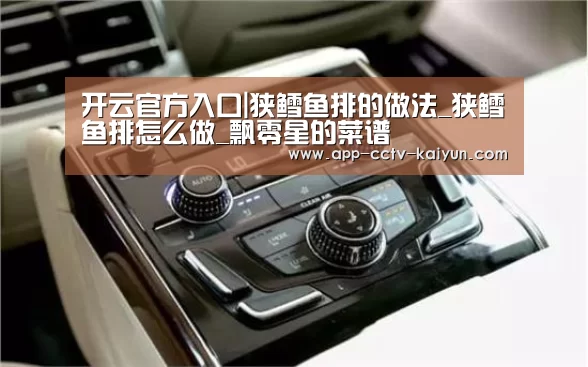 开云官方入口|狭鳕鱼排的做法_狭鳕鱼排怎么做_飘零星的菜谱(图1) 开云官网